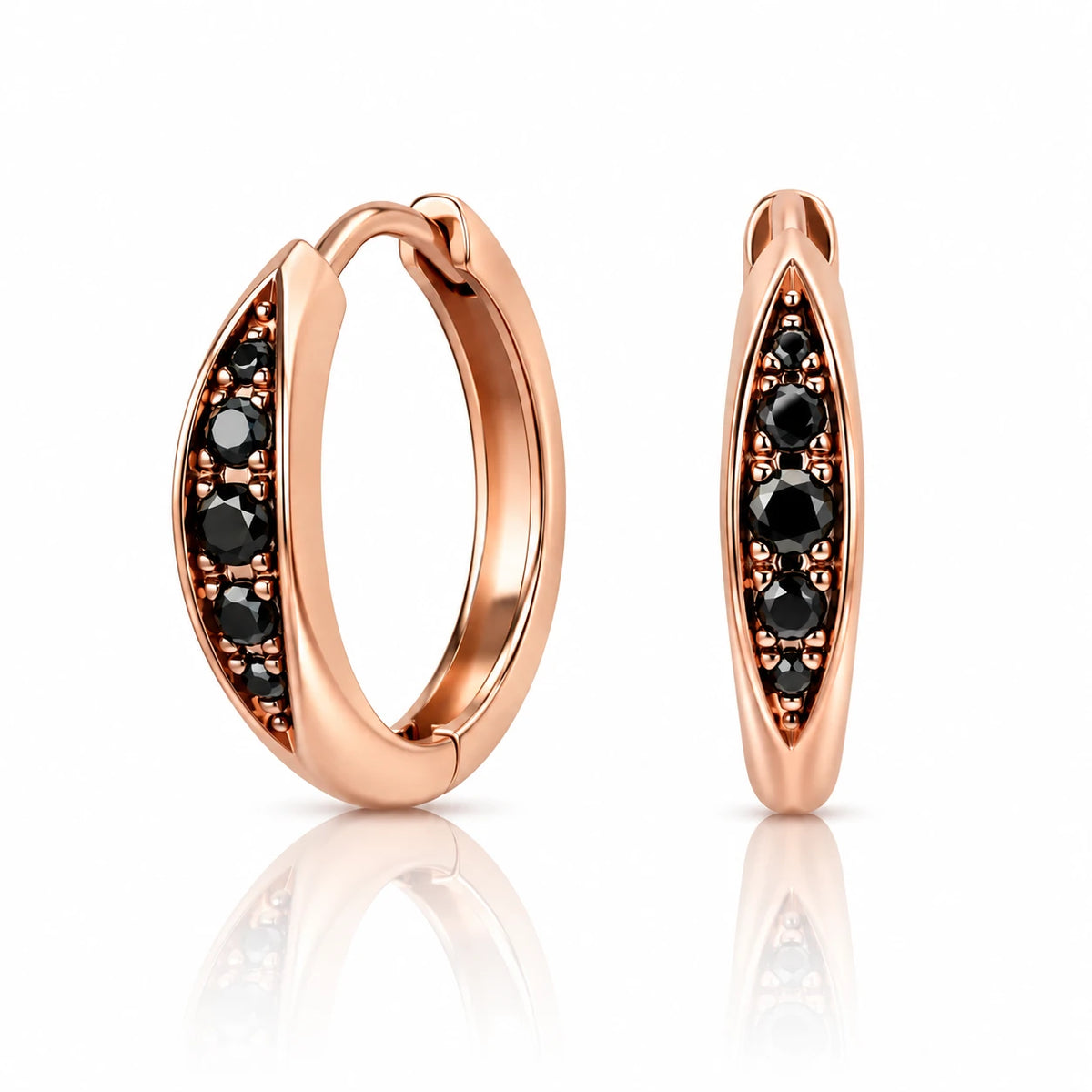 ALICE BLACK DIAMOND EARRING