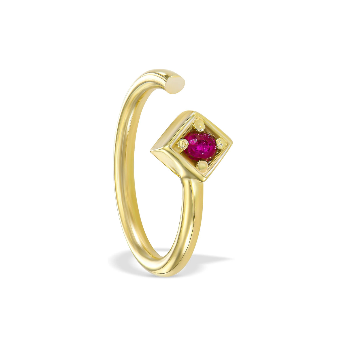 ECLIPSE RUBY EARRING