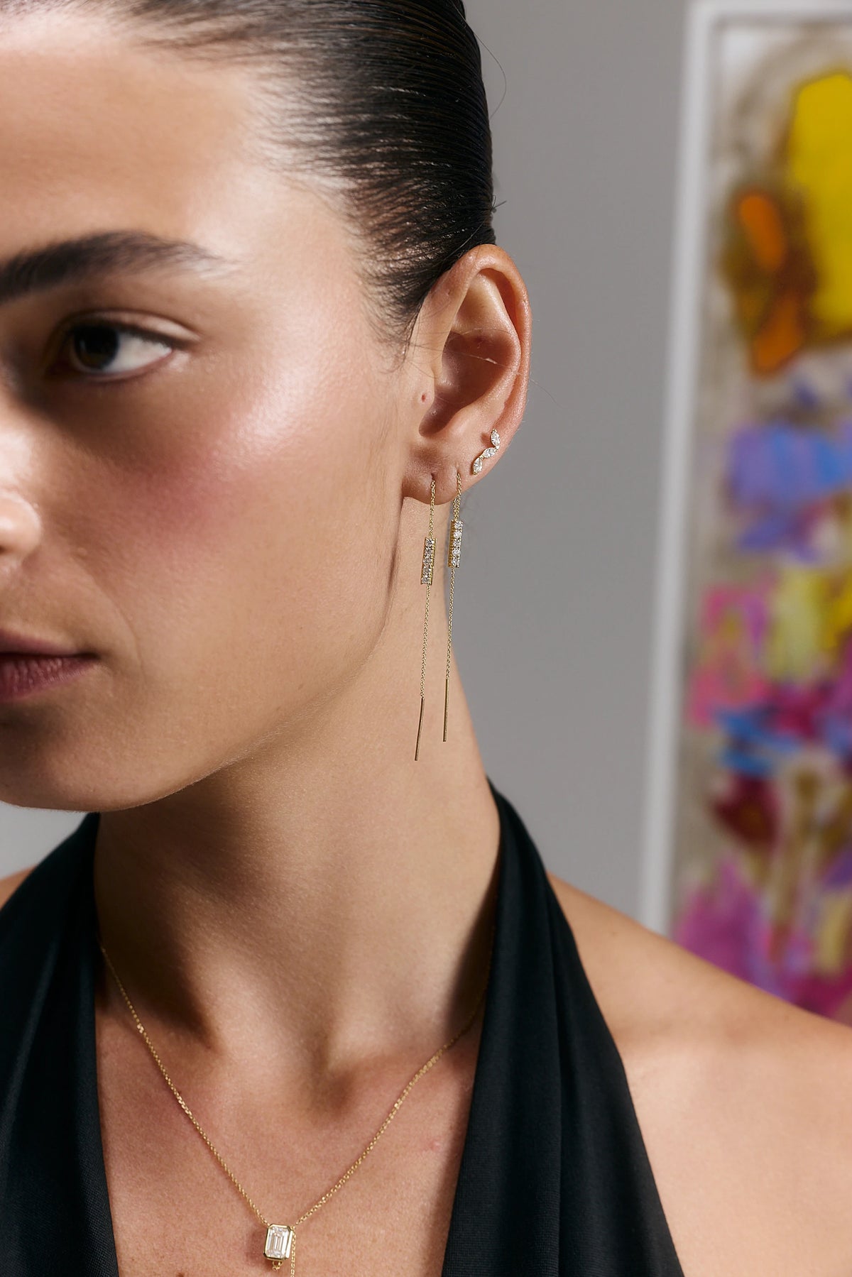 LENNY LINE EARRING