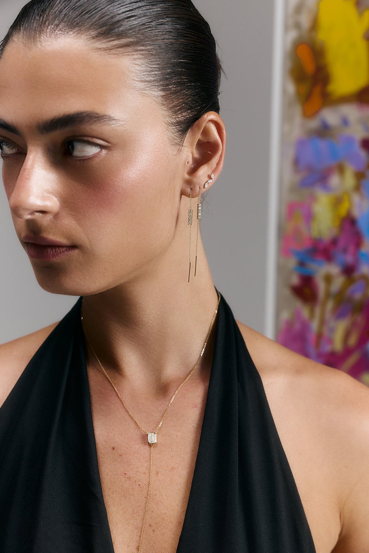 LENNY LINE EARRING