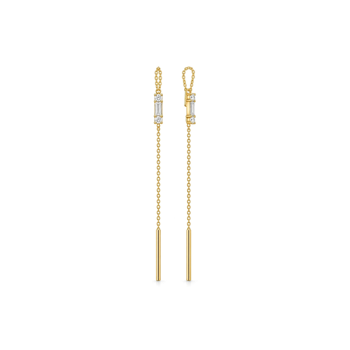 LENNY TRIO DIAMOND EARRING