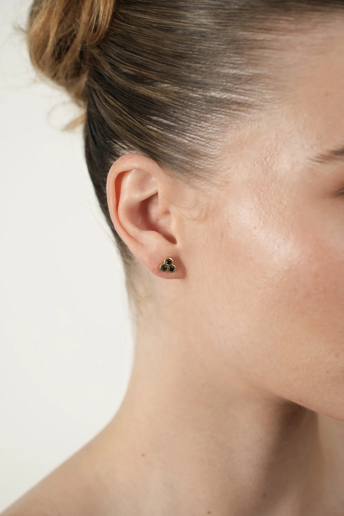 TALIA BLACK DIAMOND EARRING