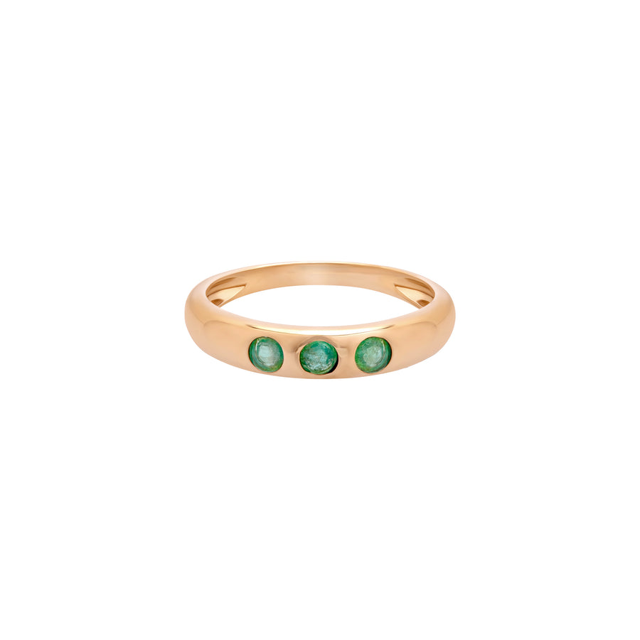 GAYA EMERALD RING, Styled