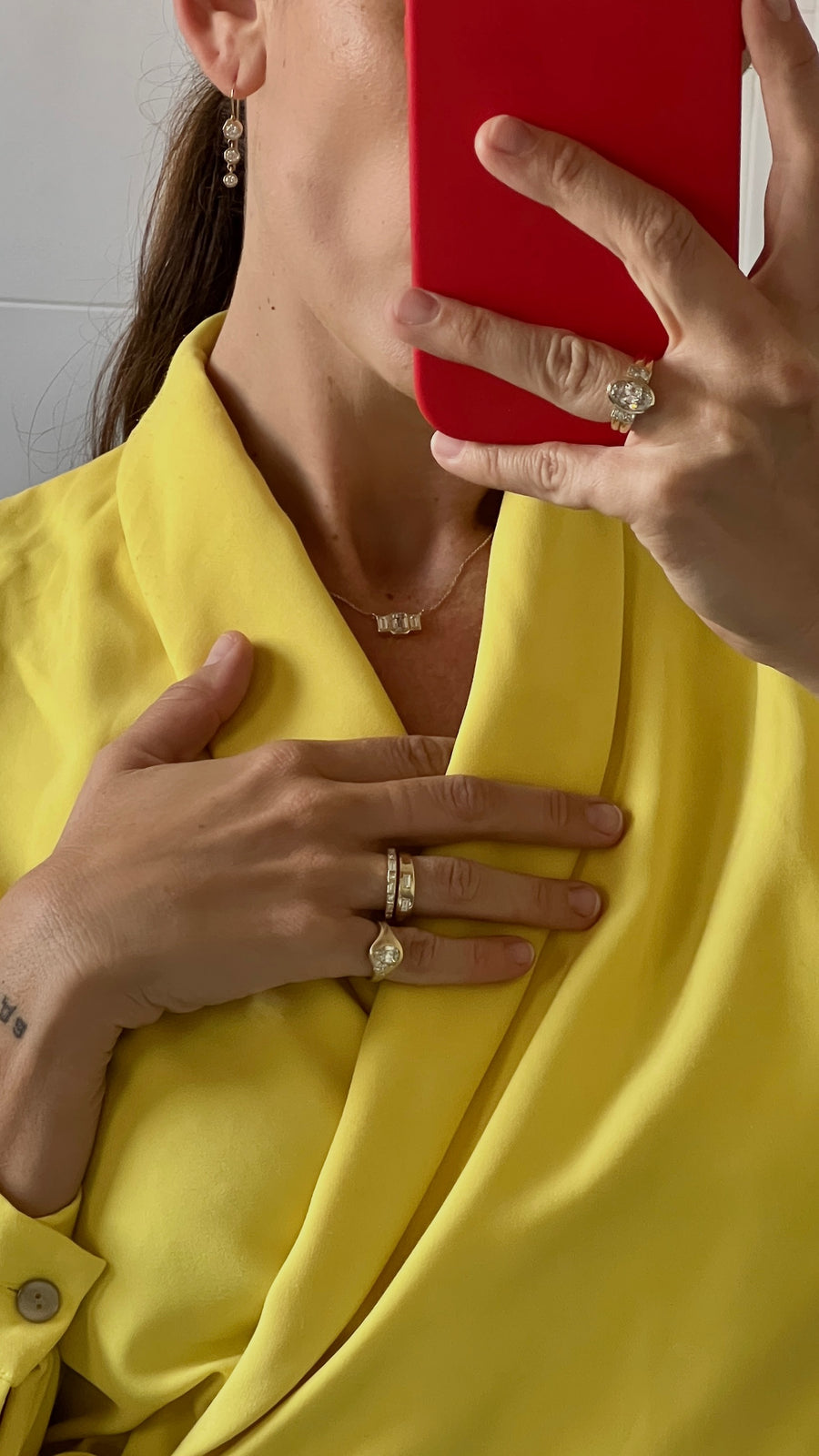 OVAL TREASURE RING, Styled