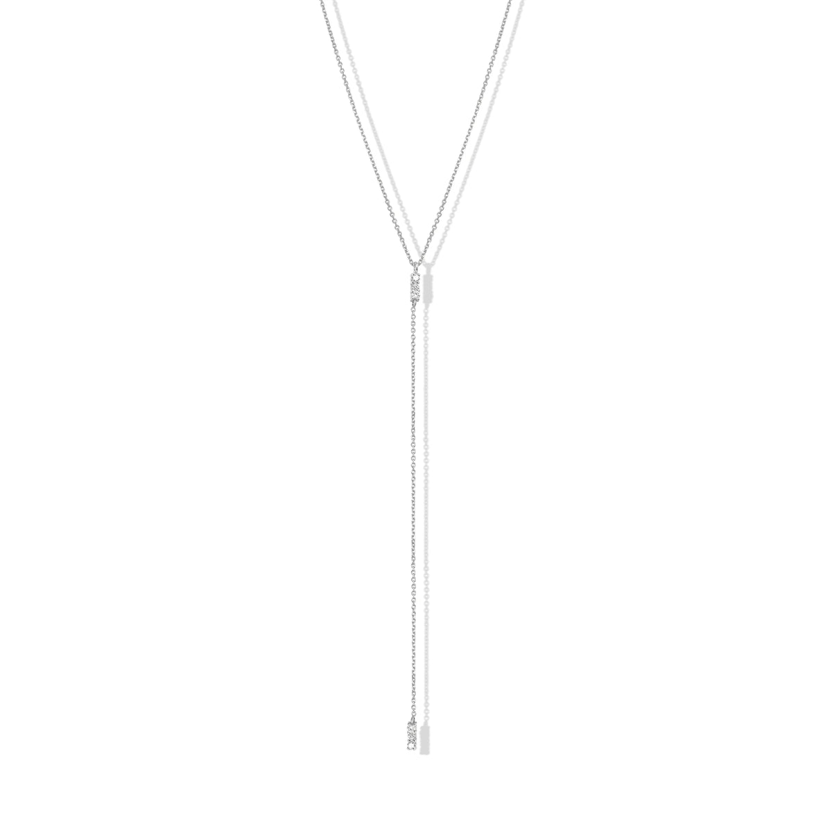 DIAMOND TIE NECKLACE