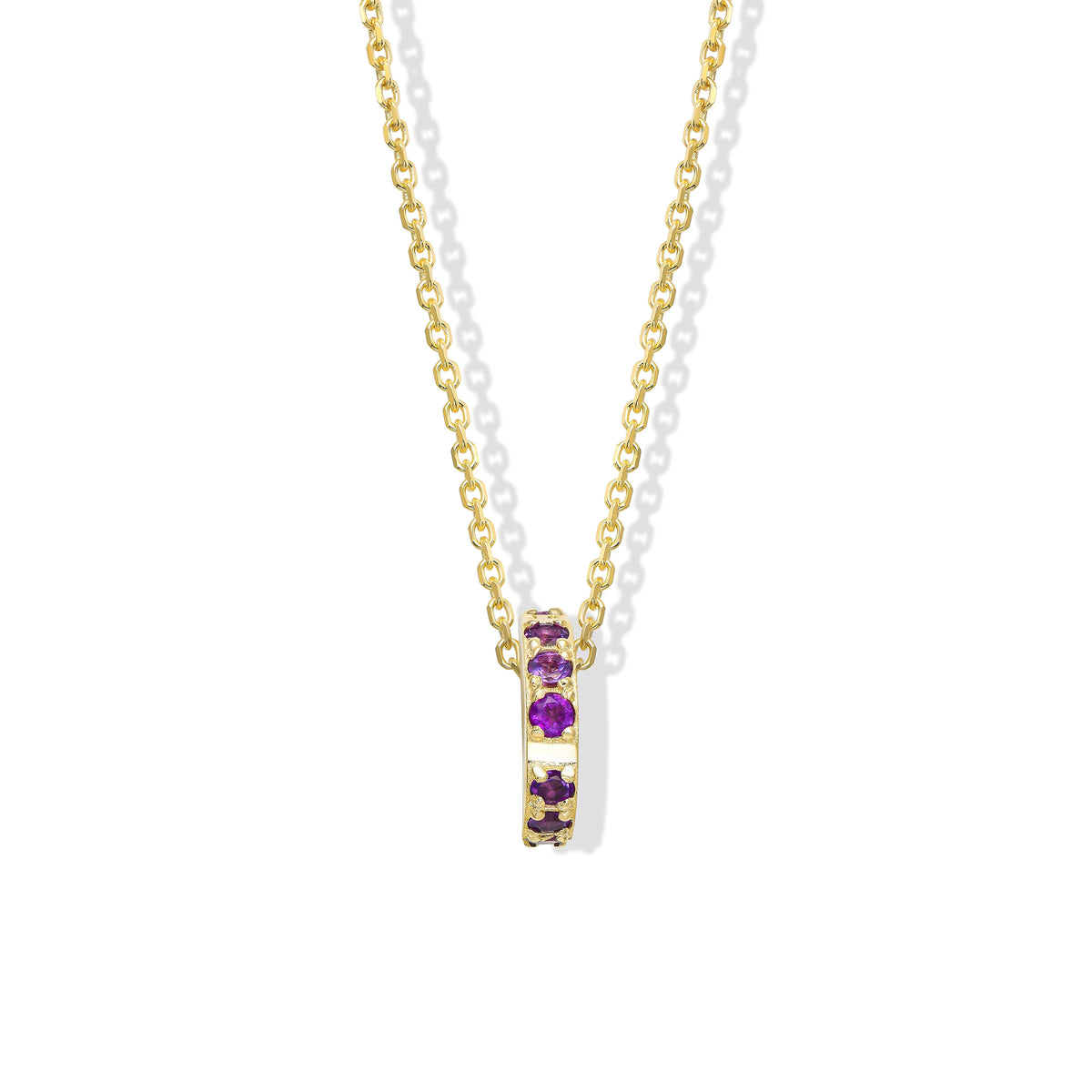 MONTH NECKLACE - FEBRUARY