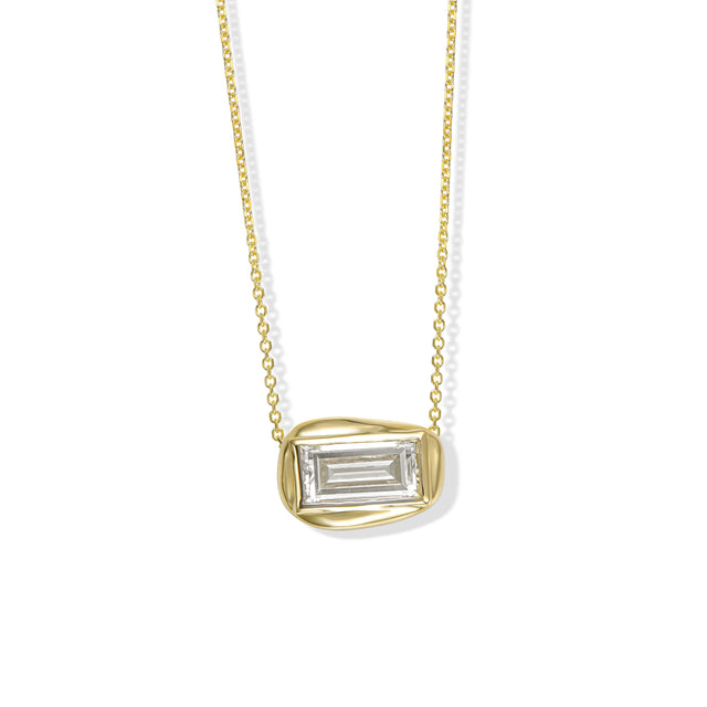 LOUR NECKLACE, Packshot, Yellow Gold