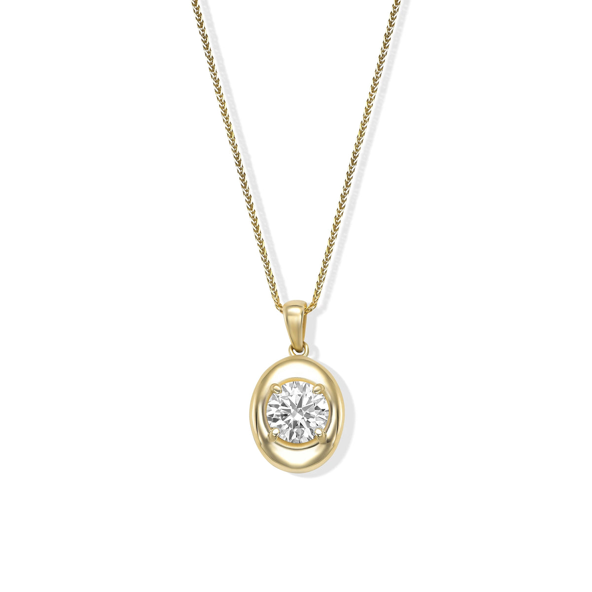HALO VERTICAL NECKLACE
