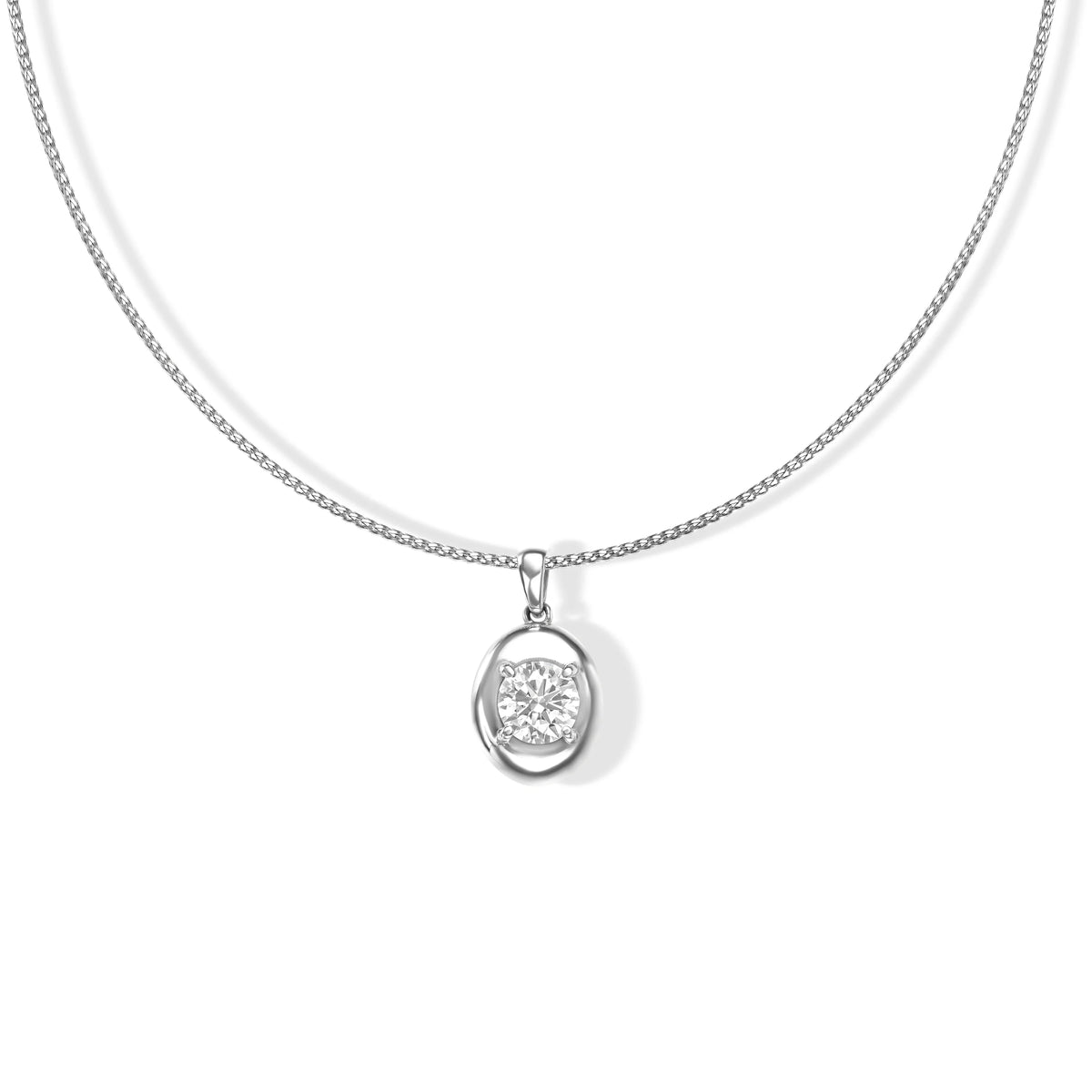 HALO VERTICAL NECKLACE