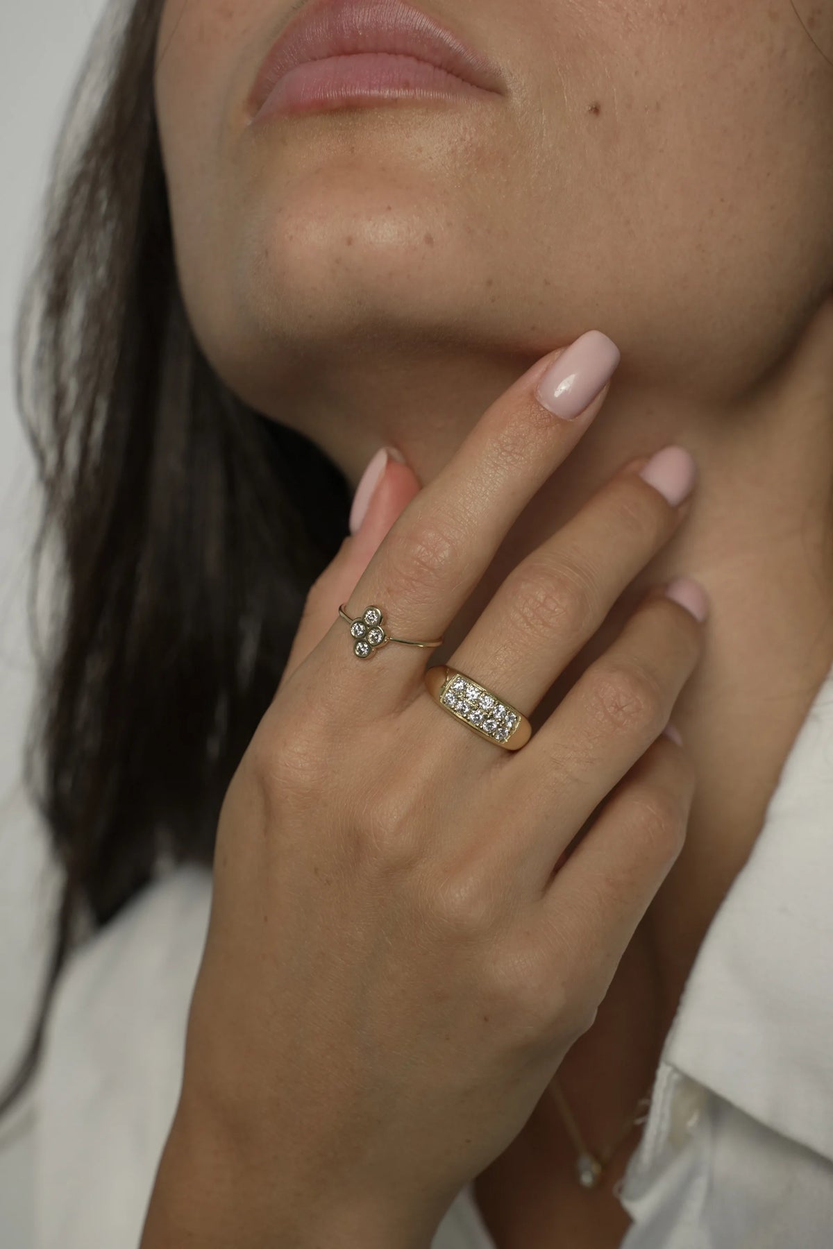 TALIA WHITE DIAMOND RING