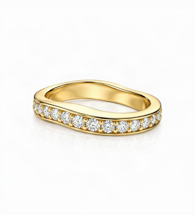 TIARA RING, Packshot, Yellow Gold