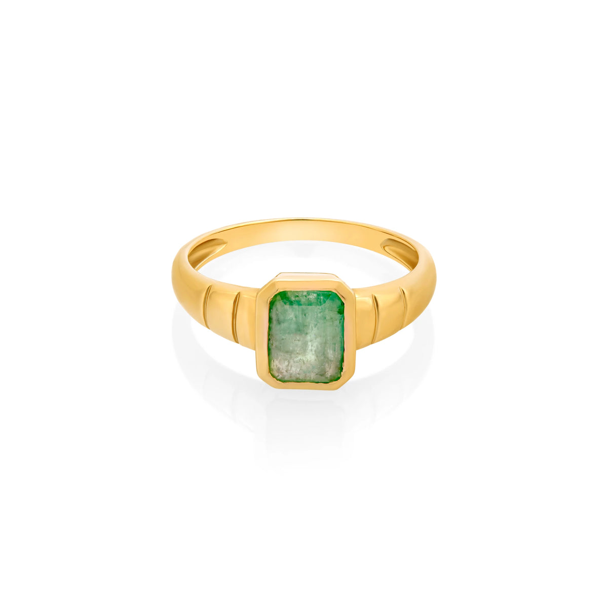 AMOR NATURAL EMERALD RING