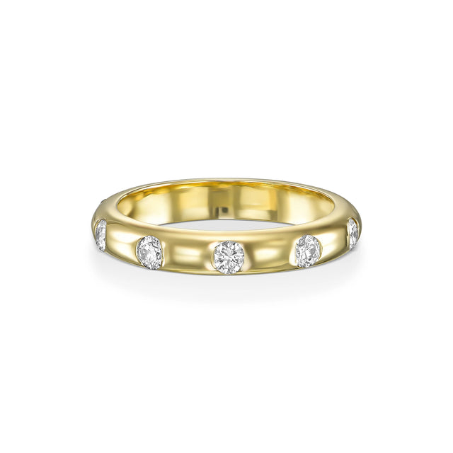 ELARA RING, Packshot, Yellow Gold