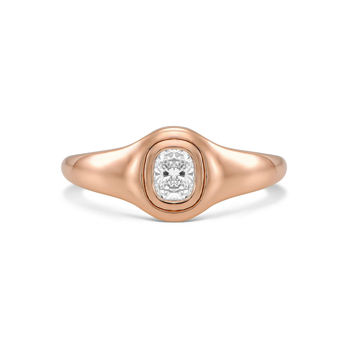 GOLDEN CUSHION RING