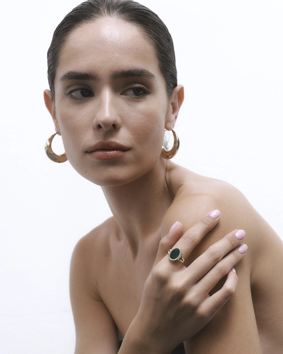 HAILEY AGATE RING