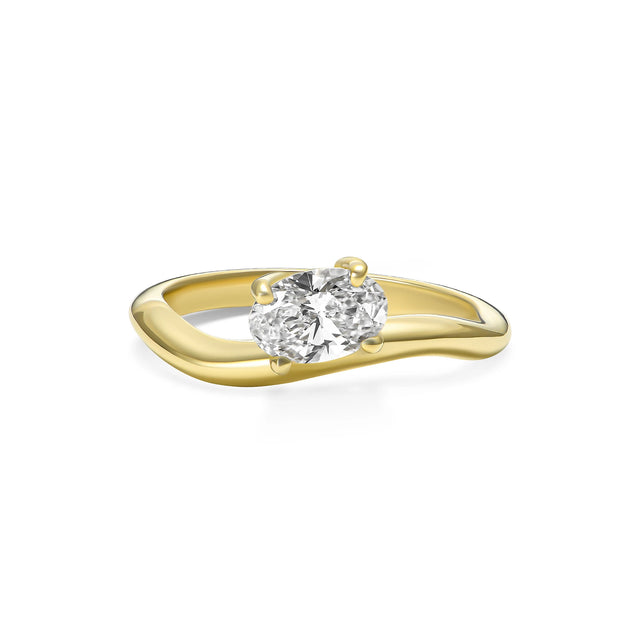 OVAL DREAM RING, Packshot, Yellow Gold