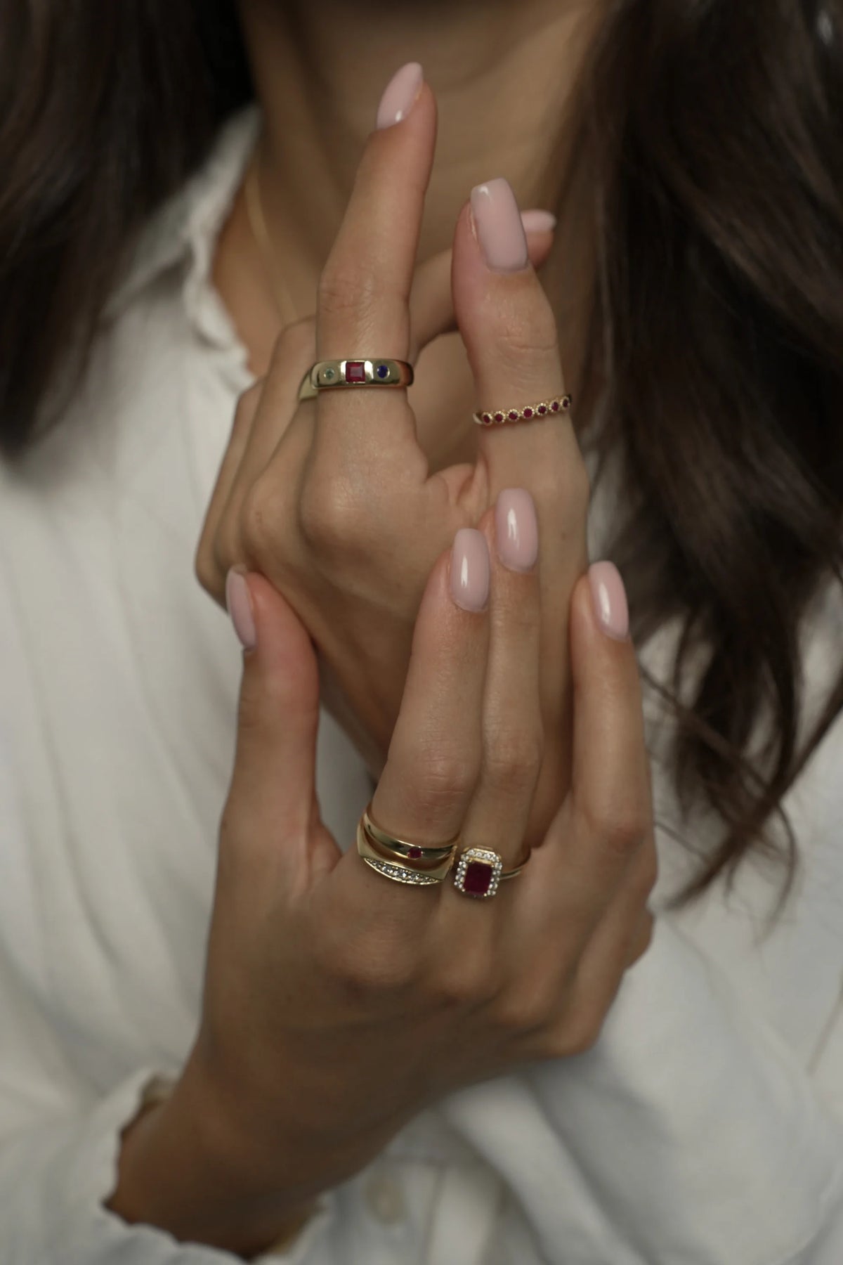SHIRA RUBY RING