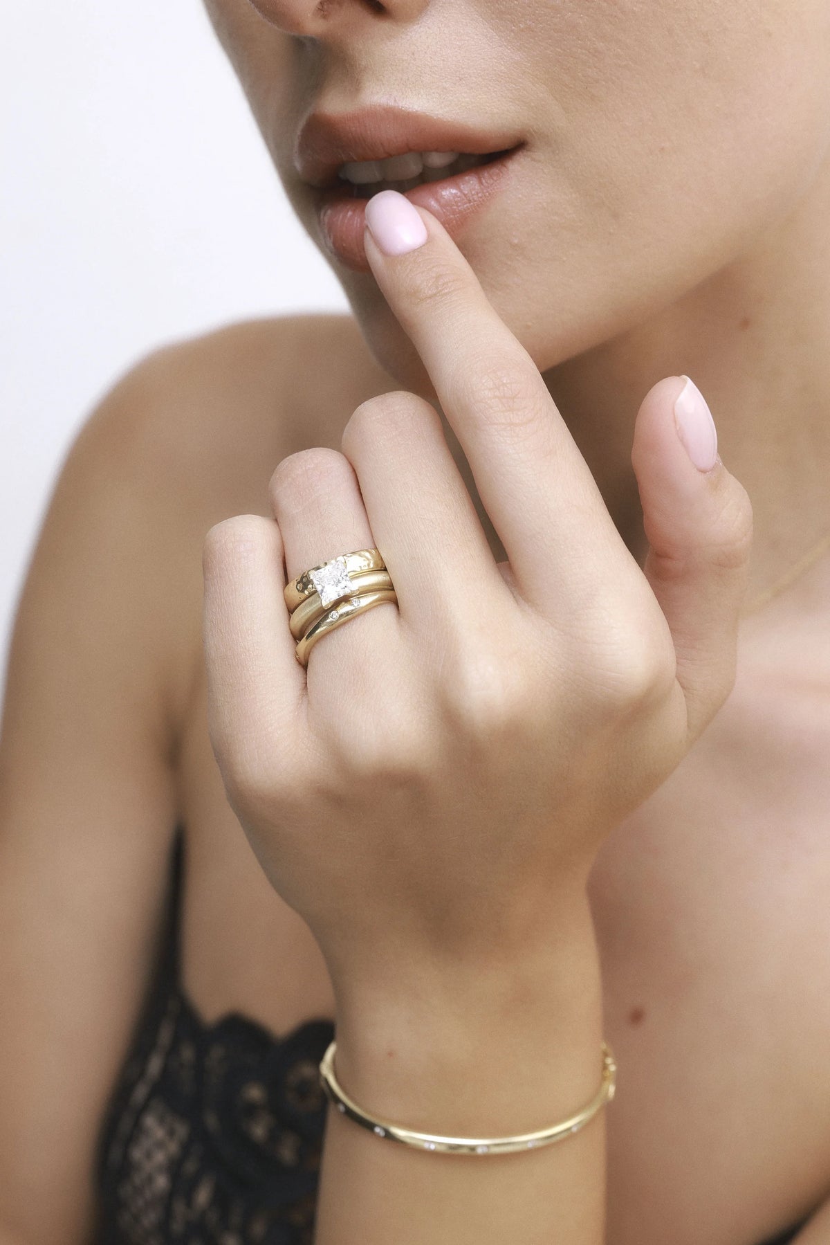 NAOMI WHITE DIAMOND RING