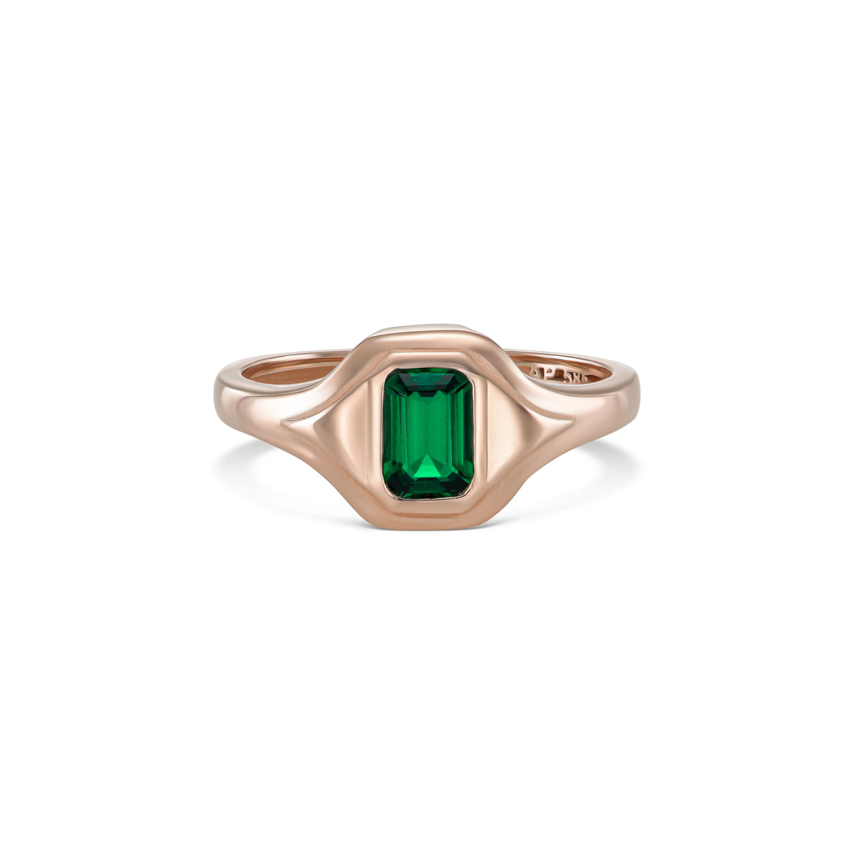 LUME EMERALD RING