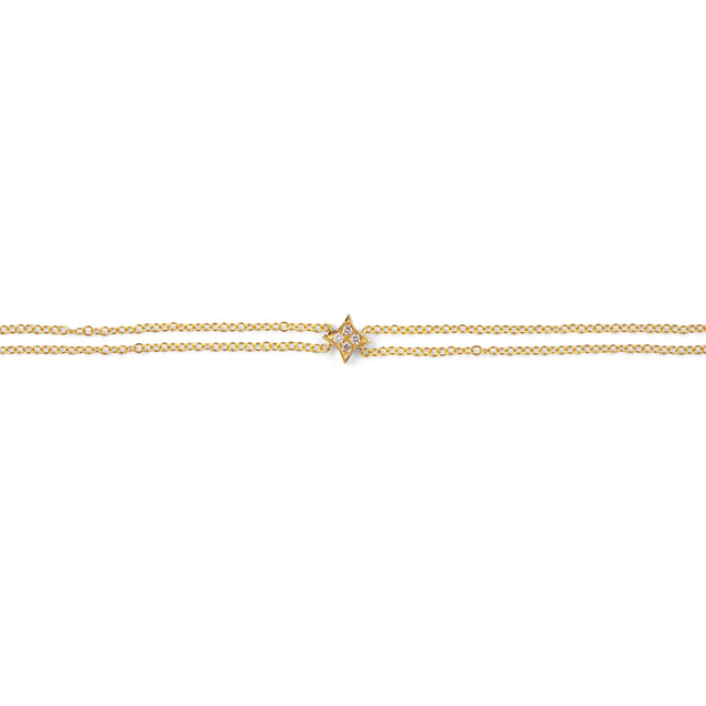 STAR BRACELET, Packshot, Yellow Gold