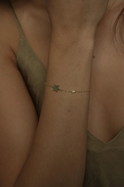 STAR OF DAVID BRACELET