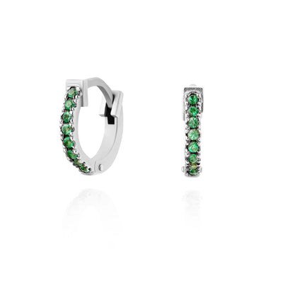 FLOR EMERALD EARRING