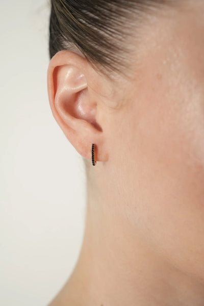 EVE BLACK DIAMOND EARRING