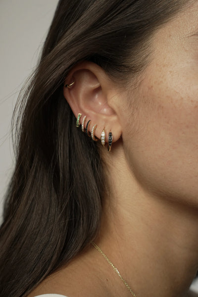 EVE BLACK DIAMOND EARRING