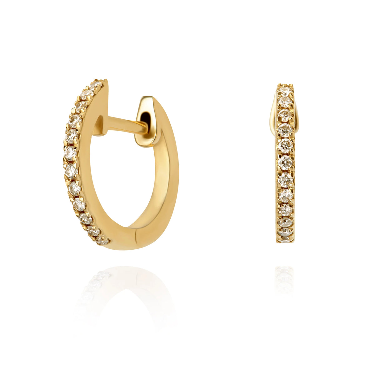 EVE WHITE DIAMOND EARRING