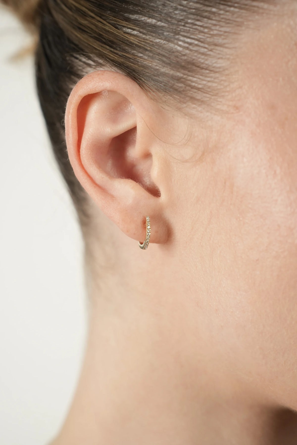 EVE WHITE DIAMOND EARRING