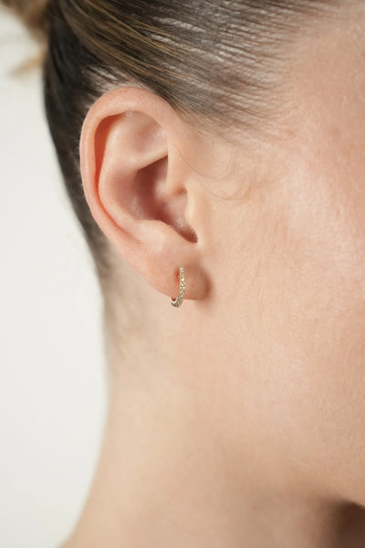 EVE WHITE DIAMOND EARRING