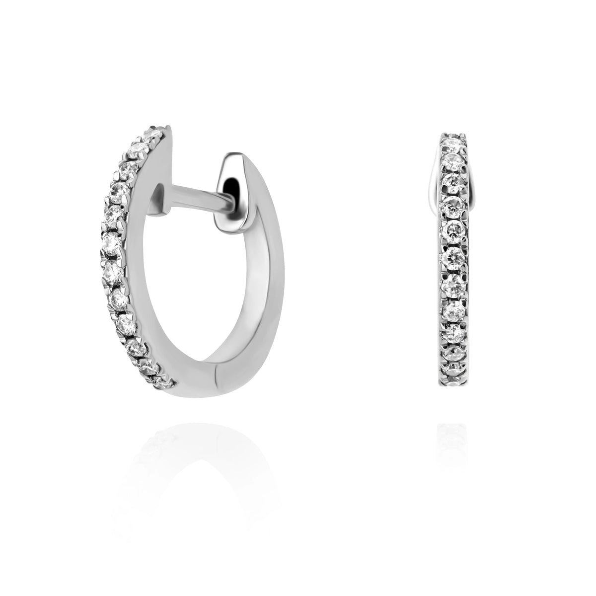 EVE WHITE DIAMOND EARRING