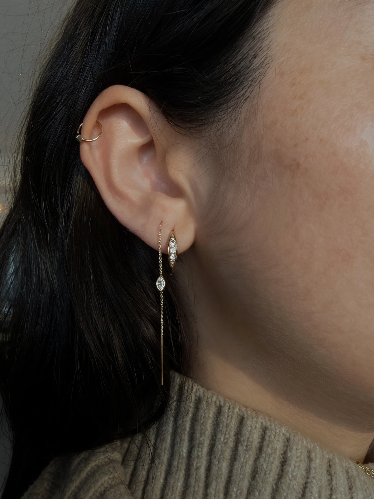LENNY MARQUISE EARRING