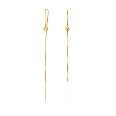 LENNY ROUND EARRING