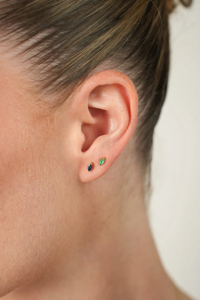 NEET EMERALD EARRING