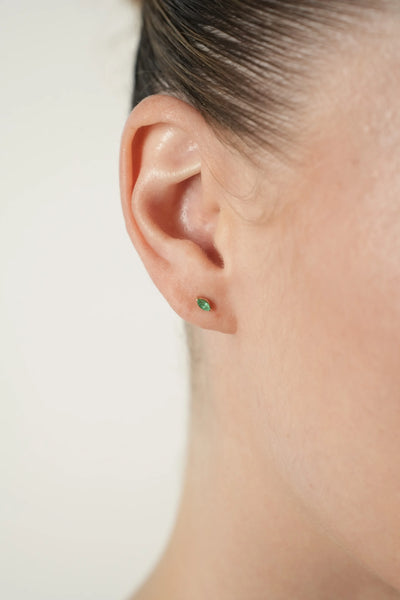NEET EMERALD EARRING