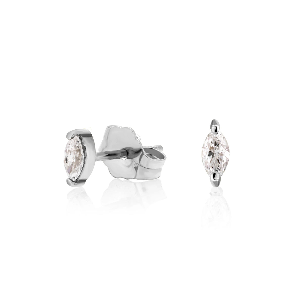 NEET WHITE DIAMOND EARRING