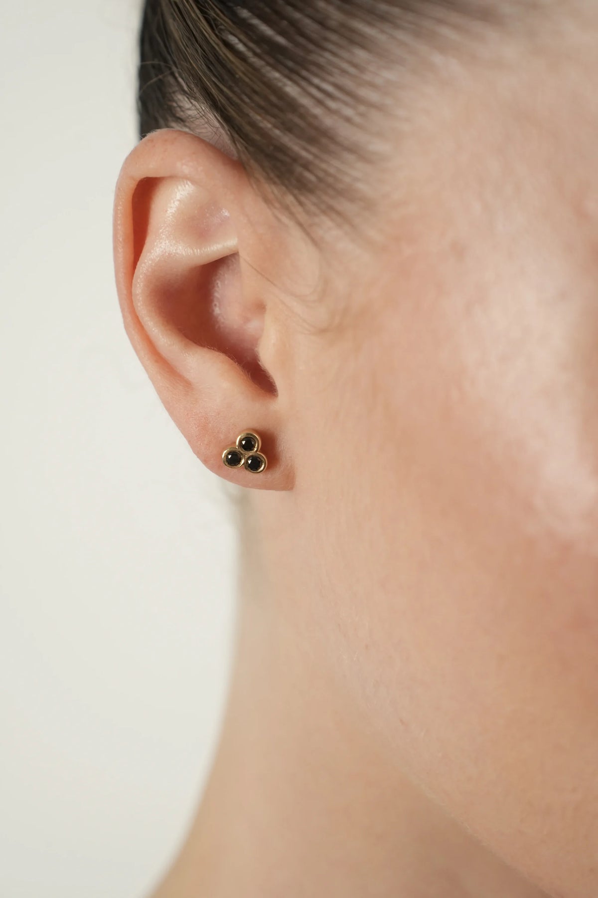 TALIA BLACK DIAMOND EARRING