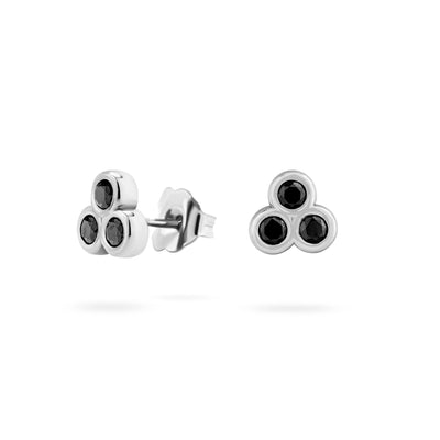 TALIA BLACK DIAMOND EARRING
