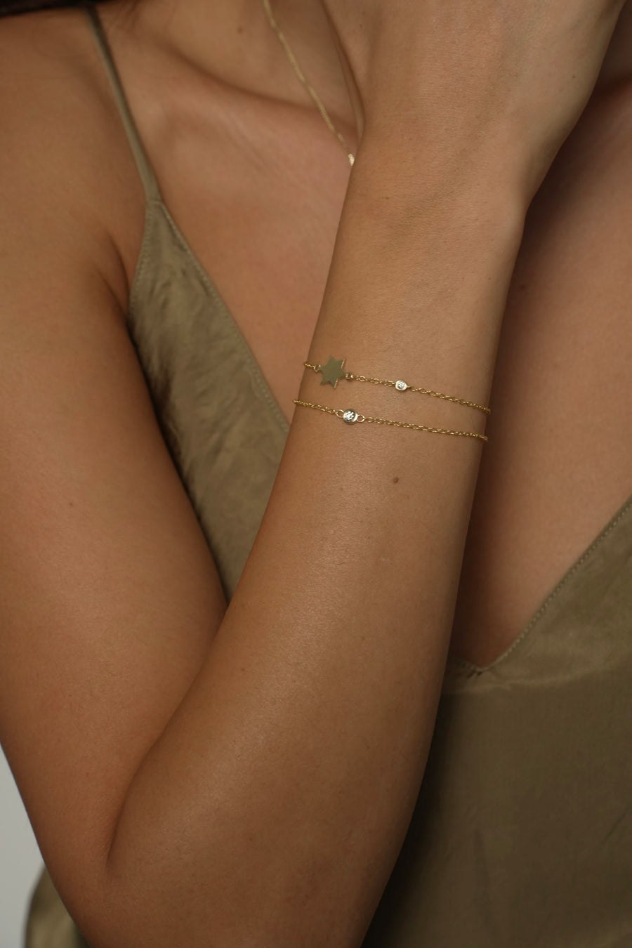 STAR OF DAVID BRACELET, Styled