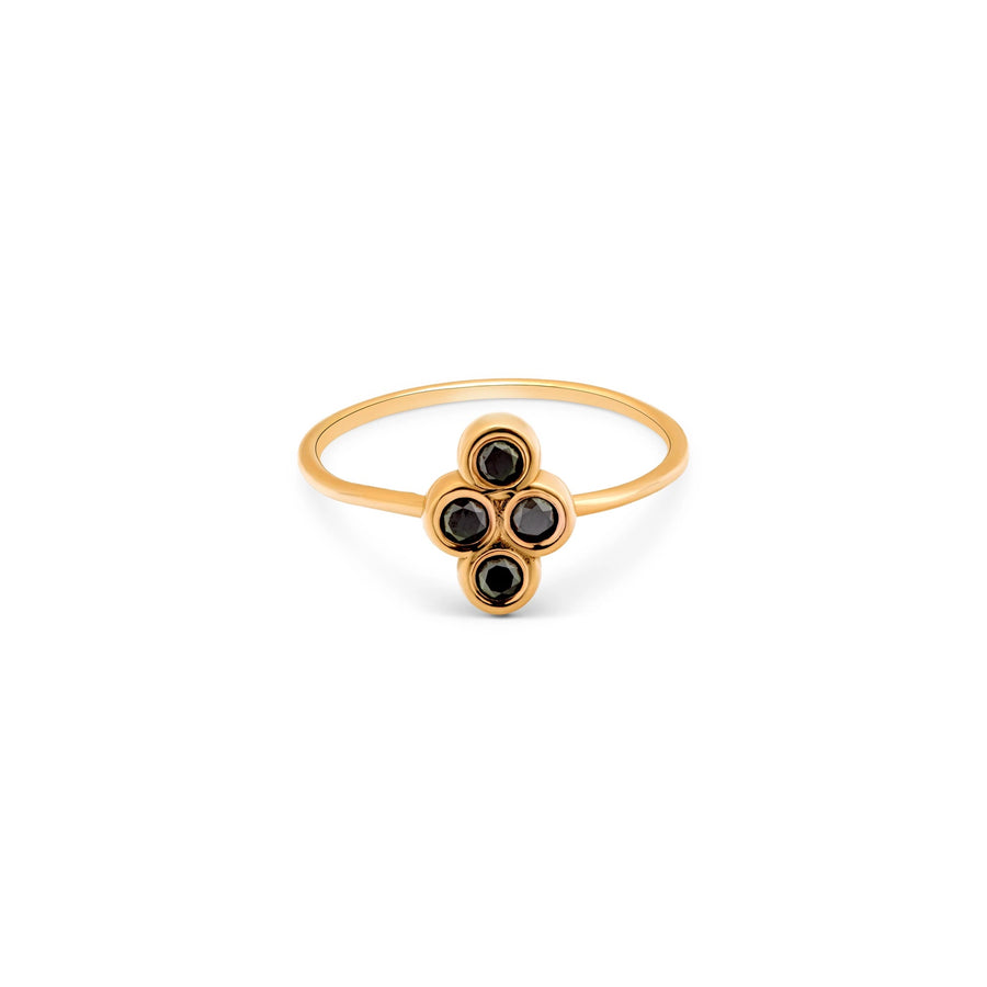 ECLIPSE RUBY EARRING, Styled