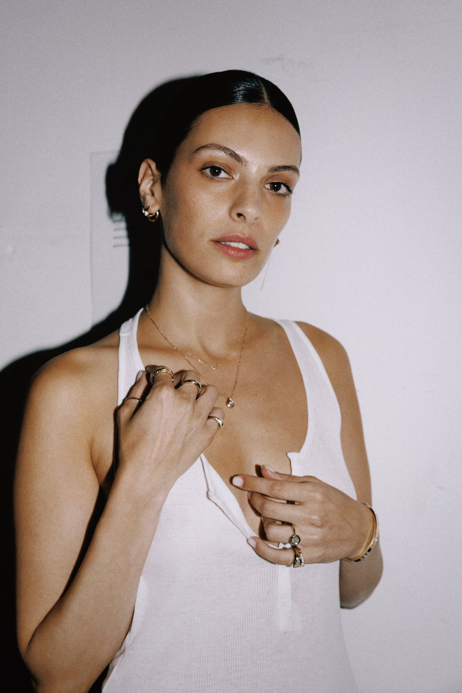 AGATHA DOUBLE NECKLACE, Styled