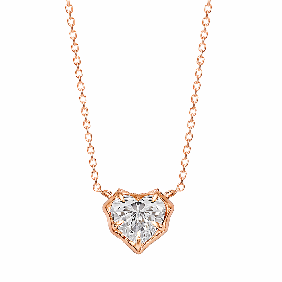 HEART NECKLACE, Styled