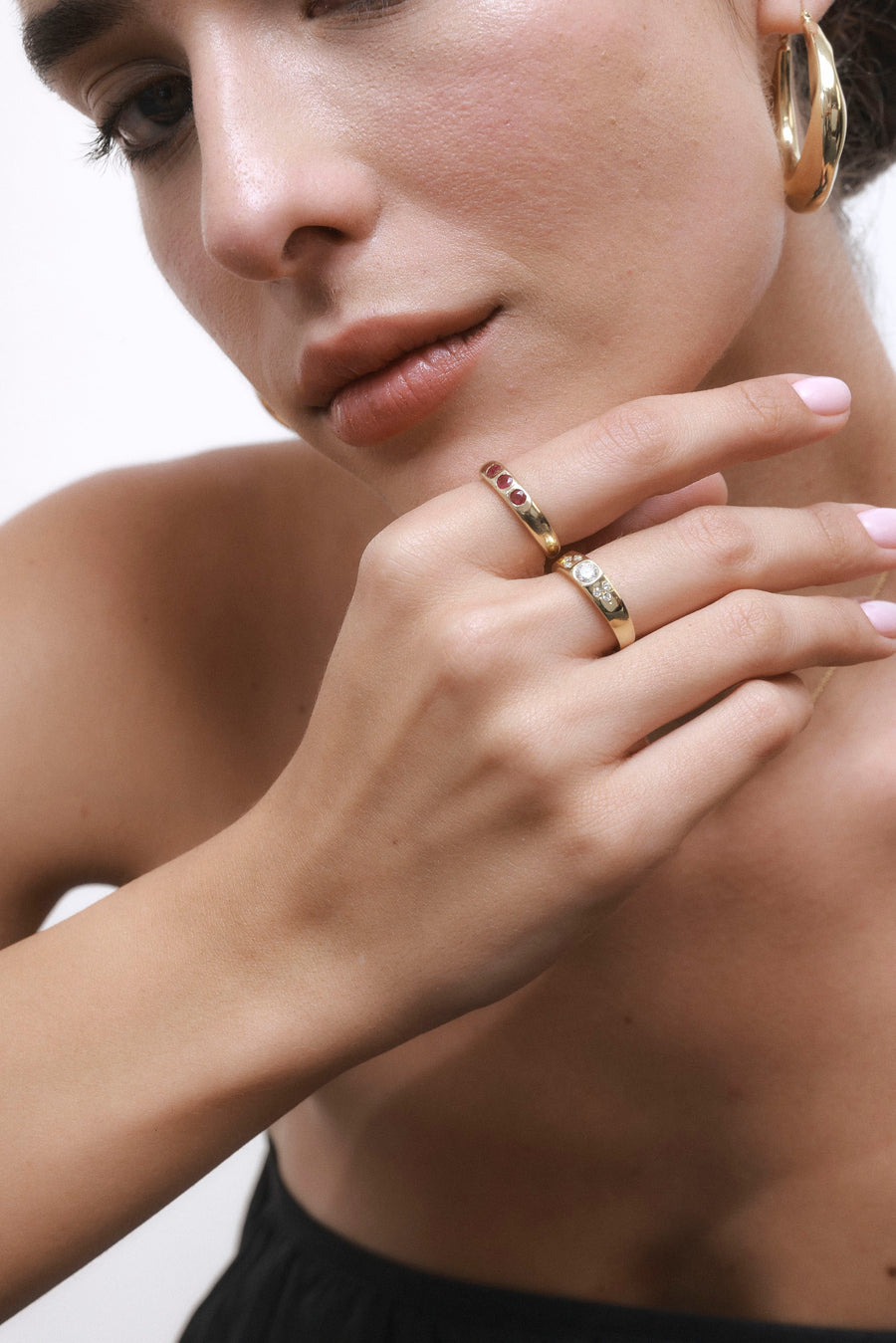 CLAIRE DIAMOND RING, Styled