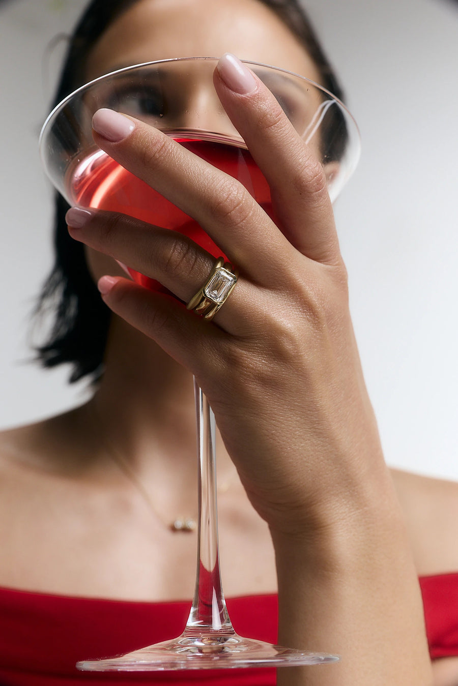 ASHOKA TWIST RING, Styled