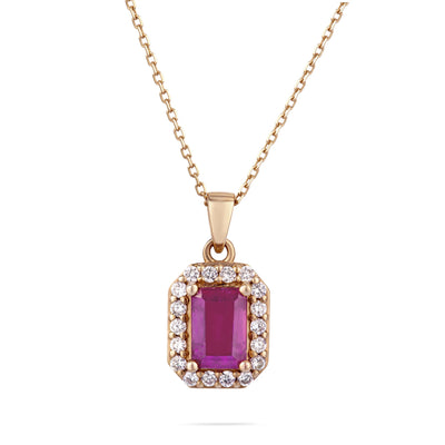 EDEN RUBY NECKLACE