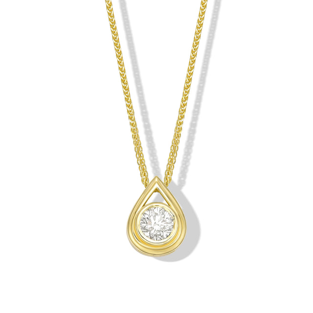 AGATHA DOUBLE NECKLACE, Packshot, Yellow Gold