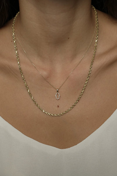 COIL CHAIN NECKLACE
