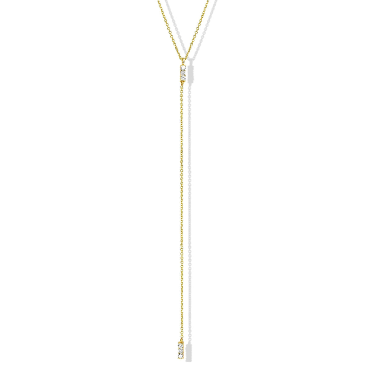 DIAMOND TIE NECKLACE
