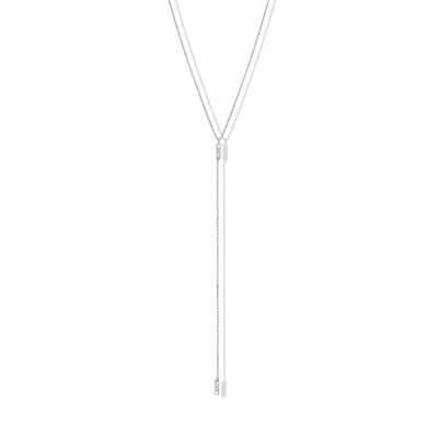DIAMOND TIE NECKLACE